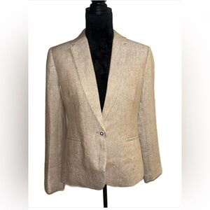 J. Crew Linen Campbell Blazer- size 8